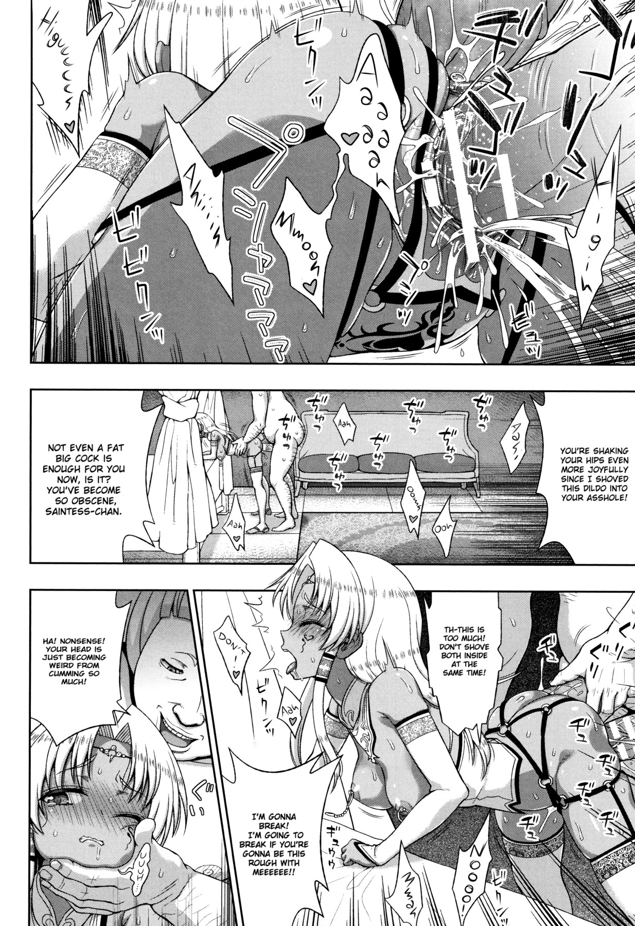 Hentai Manga Comic-The Saint's Devotion-Read-161